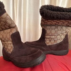 Women's Brown Suede Boots